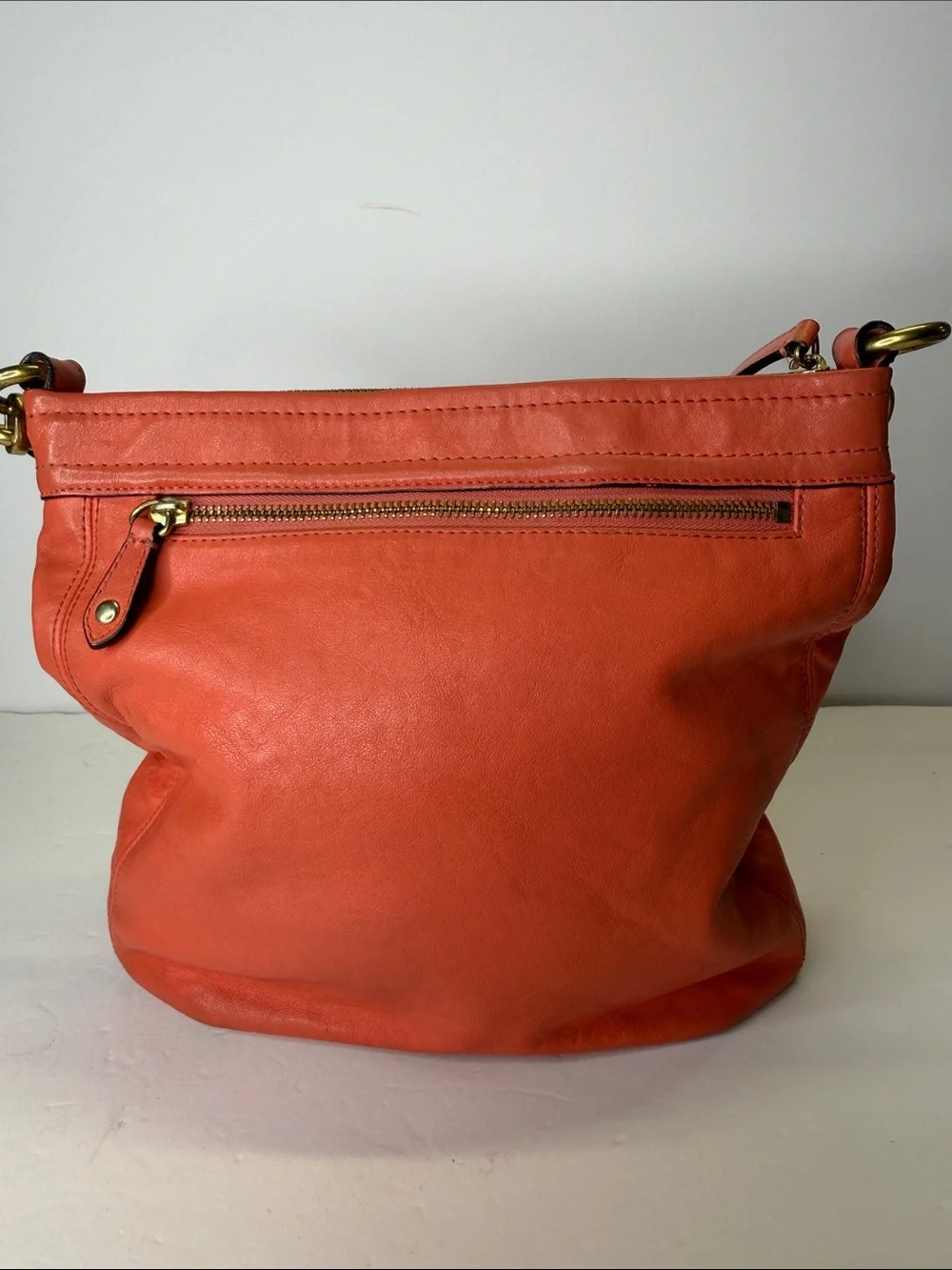 Coach soft pebble